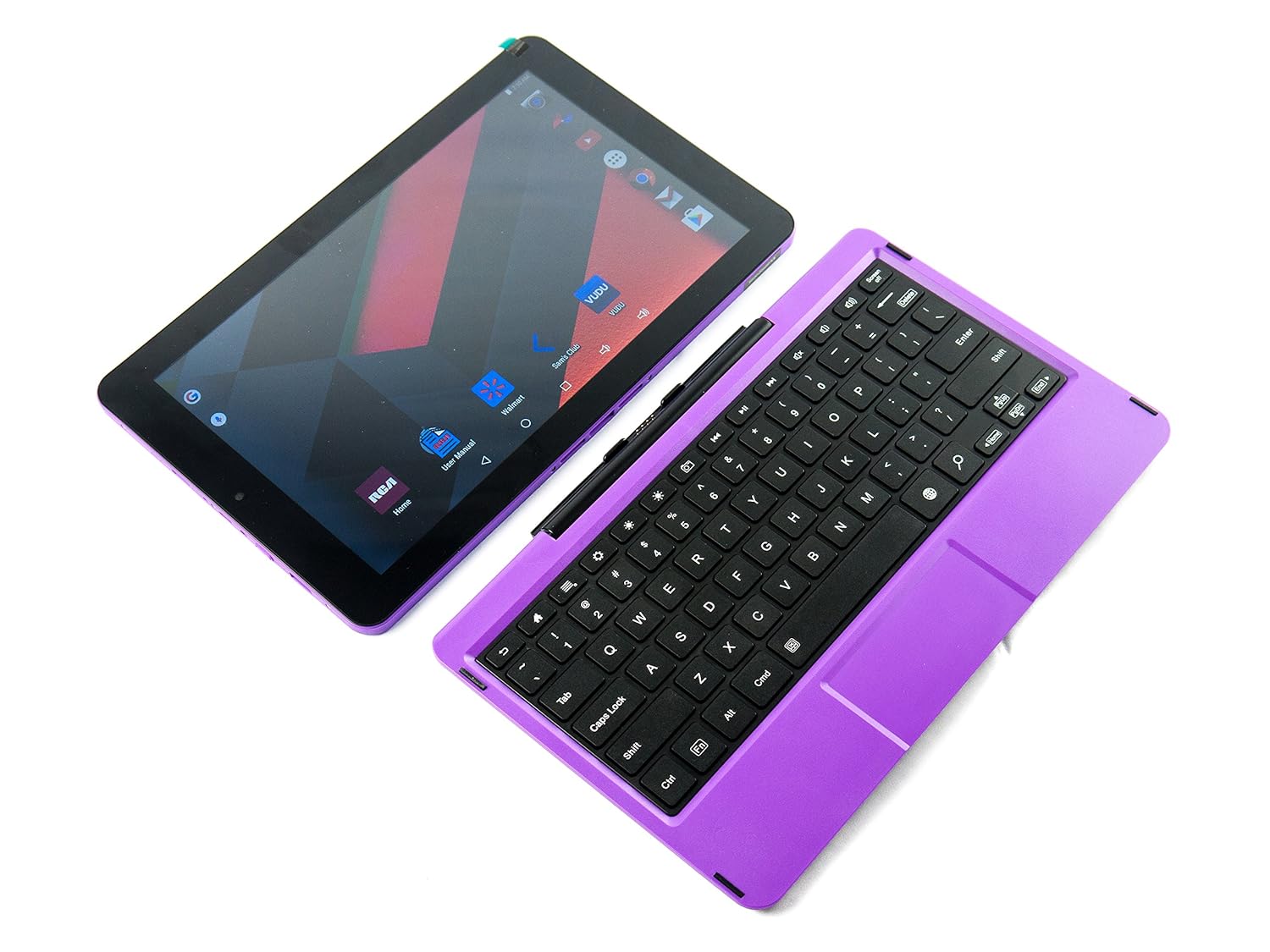 Amazon.com : RCA Galileo Pro 11.5" 32GB Tablet with Keyboard Case Android  6.0 PURPLE : Computers & Accessories
