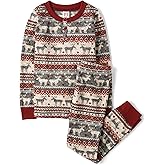 The Children's Place Family Matching, Plaid Waffle 2 Piece Pajama Sets