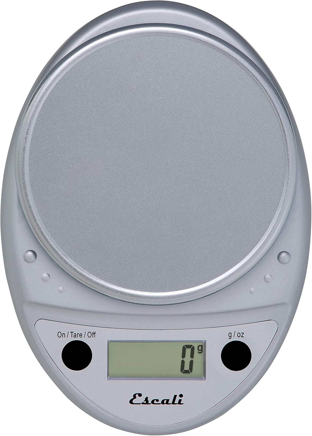 Escali Primo P115C Precision Kitchen Food Scale for Baking and Cooking, Lightweight and Durable Design, LCD Digital Display, 8" x 6" x 1.25", Chrome: Digital Kitchen Scales: Kitchen & Dining