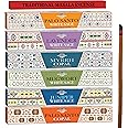 Cleansing Incense Sticks Variety Pack - 6 Masala Insenses - White Sage Incense, Lavender Incense, Myrrh Incense, Copal Incense Mexico & Palo Santo Incense Sticks | Inciensos para Sacar Malas Energias