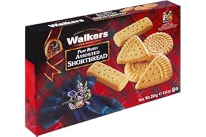 WALKERS Walker's Shortbread Assorted Shortbread Cookies, Pure Butter Shortbread Cookies, 8.8 Oz Box