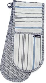 Cooksmart Double Oven Gloves Heat Resistant British Designed Stockholm