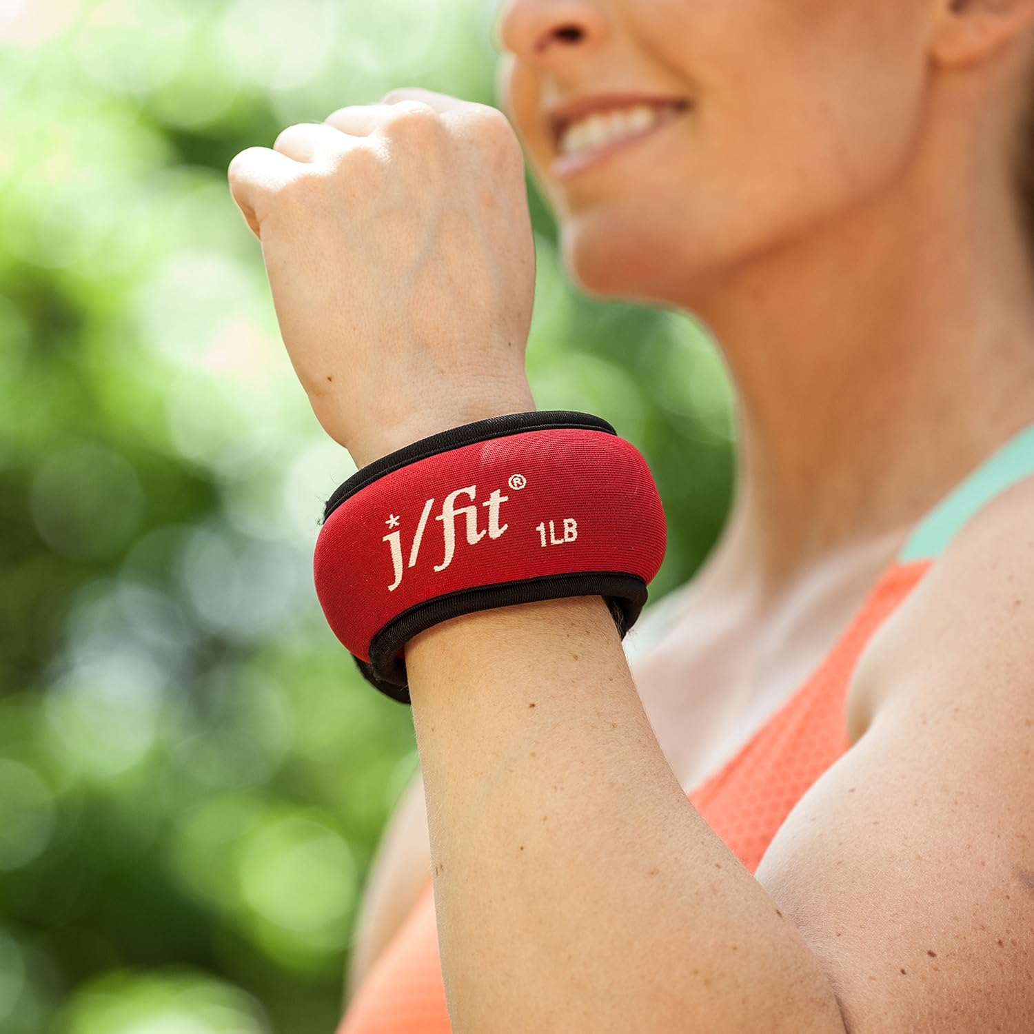 j/fit Wrist Weights 1 Lb Each – Size: SM-MED | Non-Adjustable for a Comfortable Fit |Fits Size Small-Medium Hands : Sports & Outdoors