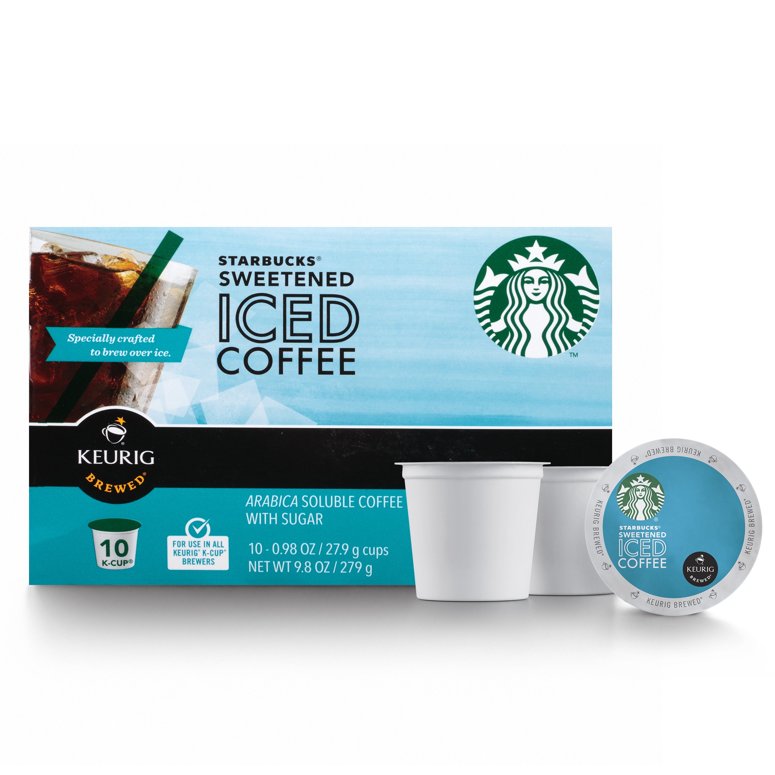 Starbucks Sweetened Iced Coffee Keurig Pods, Vanilla (60 Single Serve