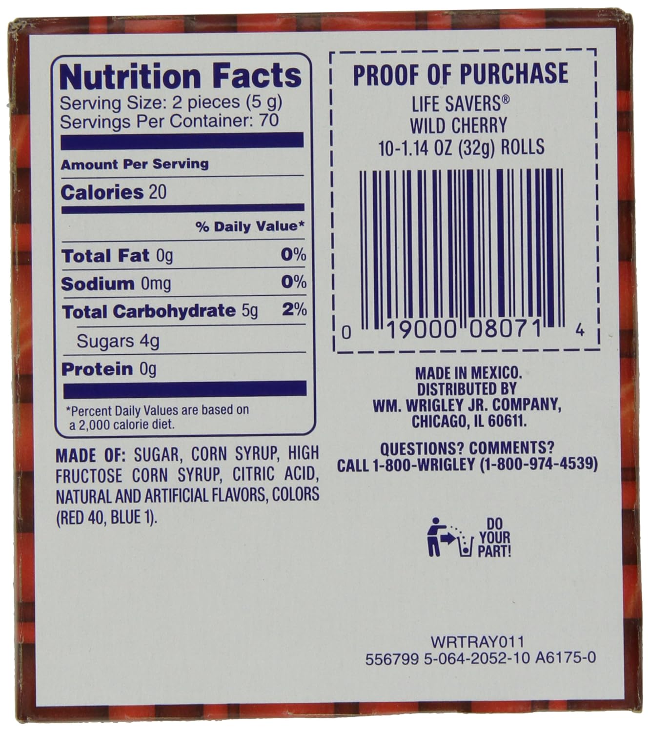 Lifesavers Roll Nutrition Facts Besto Blog