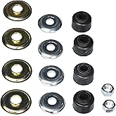 ACDelco Gold PK080 (88985648) Rear Suspension Hardware Kit with Bushings, Caps, and Nuts