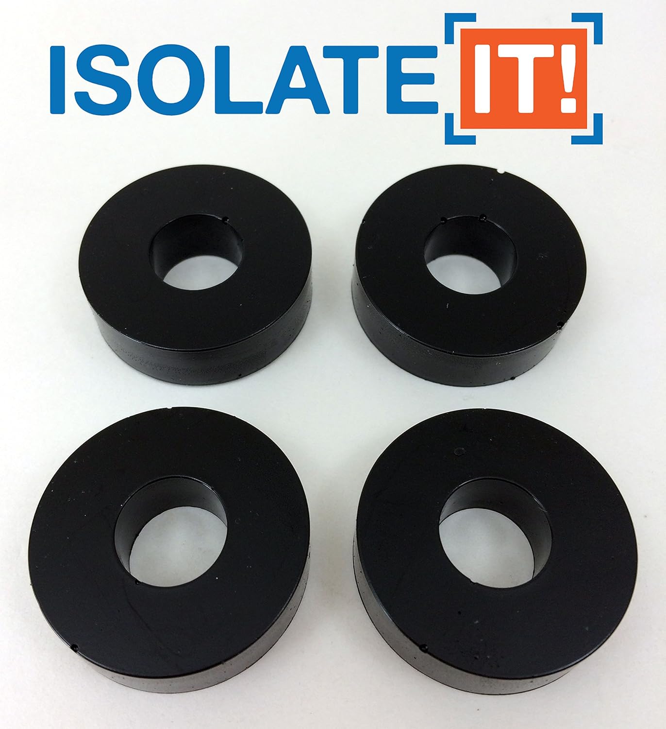 Isolate It Sorbothane Vibration Isolation Washer 50 Duro 0.5 ID 1.25