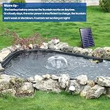 Biling Solar Water Pump with Battery Backup 7.5W 3600mAh 10 Nozzles view 9