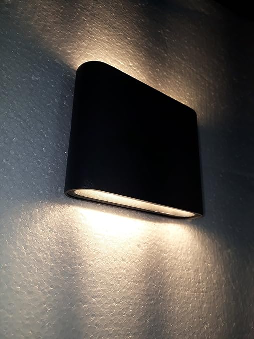 HY DECOR LIGHTING Metal Waterproof Outdoor Elevation Light (Grey)