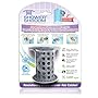 ShowerShroom the Revolutionary 2" Stand-Up Shower Stall Drain Protector Hair Catcher/Strainer, Gray