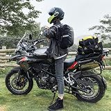 Rhinowalk Motor Pannier Bag 10L 20L 30L Waterproof Rear Rack Trunk Yellow view 7
