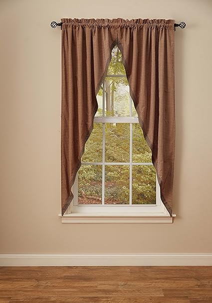 Park Designs Montclair Lined Romantic Swag 72X63 Check