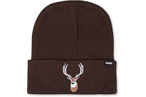 KLARNY OUTDOORS Klarny Beanie for Men, Women, Kids, Warm, Comfortable, Stretchy Knit Black Hat for Winter, Outdoor Gear and Accessories,