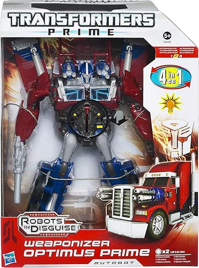 transformers prime weaponizer optimus prime