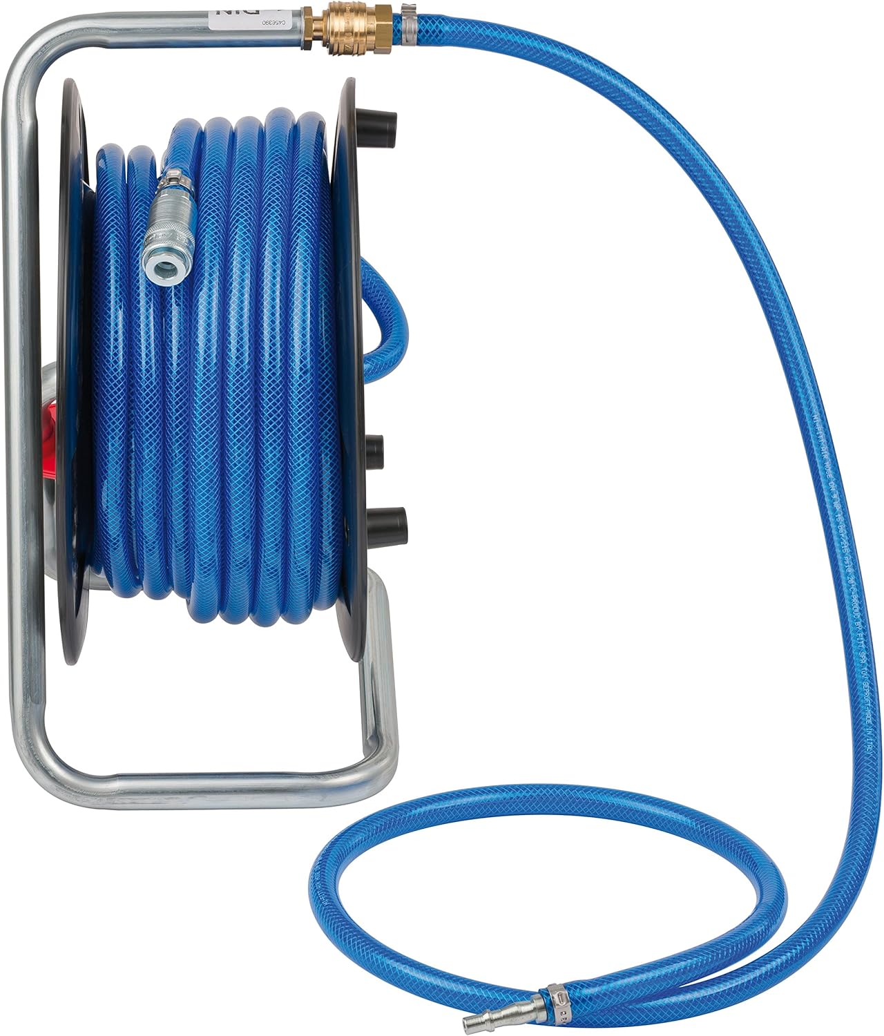 Brennenstuhl 1127010 Compressed Air Hose Reel Non-Twisting 20 m 6/12 mm, Multi-coloured - Image 4