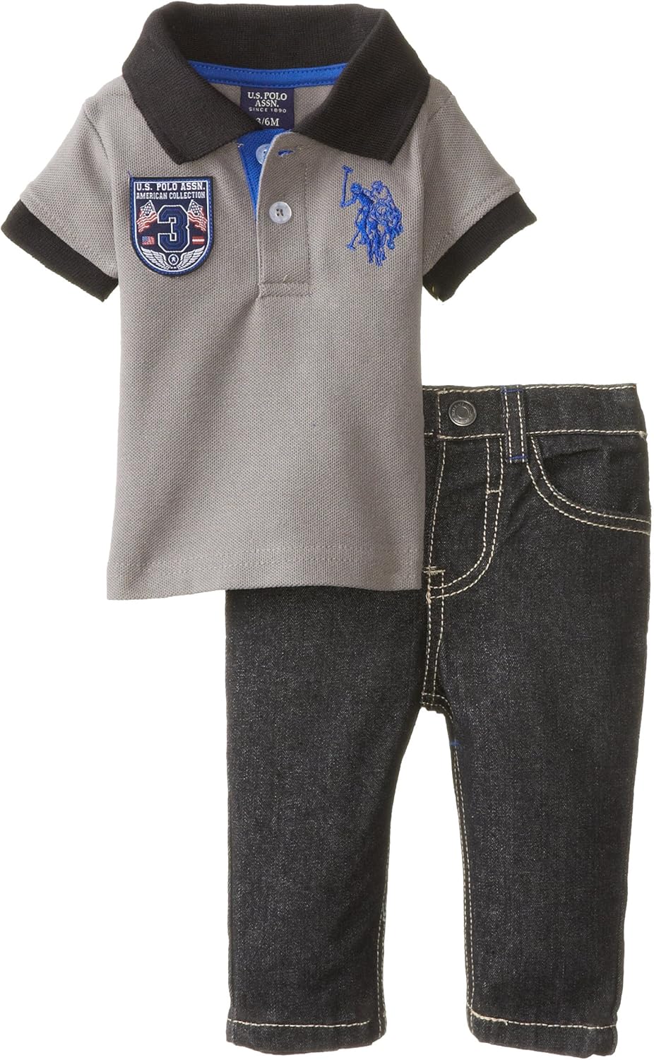 baby polo jeans