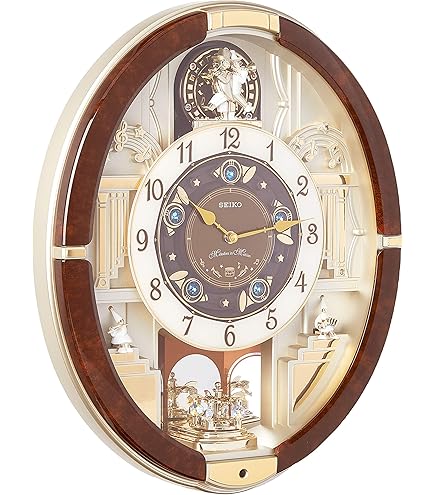 激レア　マルボロ　クロック　ディスプレイ Amazon.com: SEIKO QXM371B Motion Wall Clock with 18 Melodies