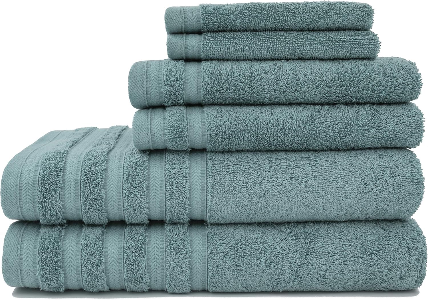 Baltic Linen Company Pure Elegance 100Percent Turkish Cotton 6Piece