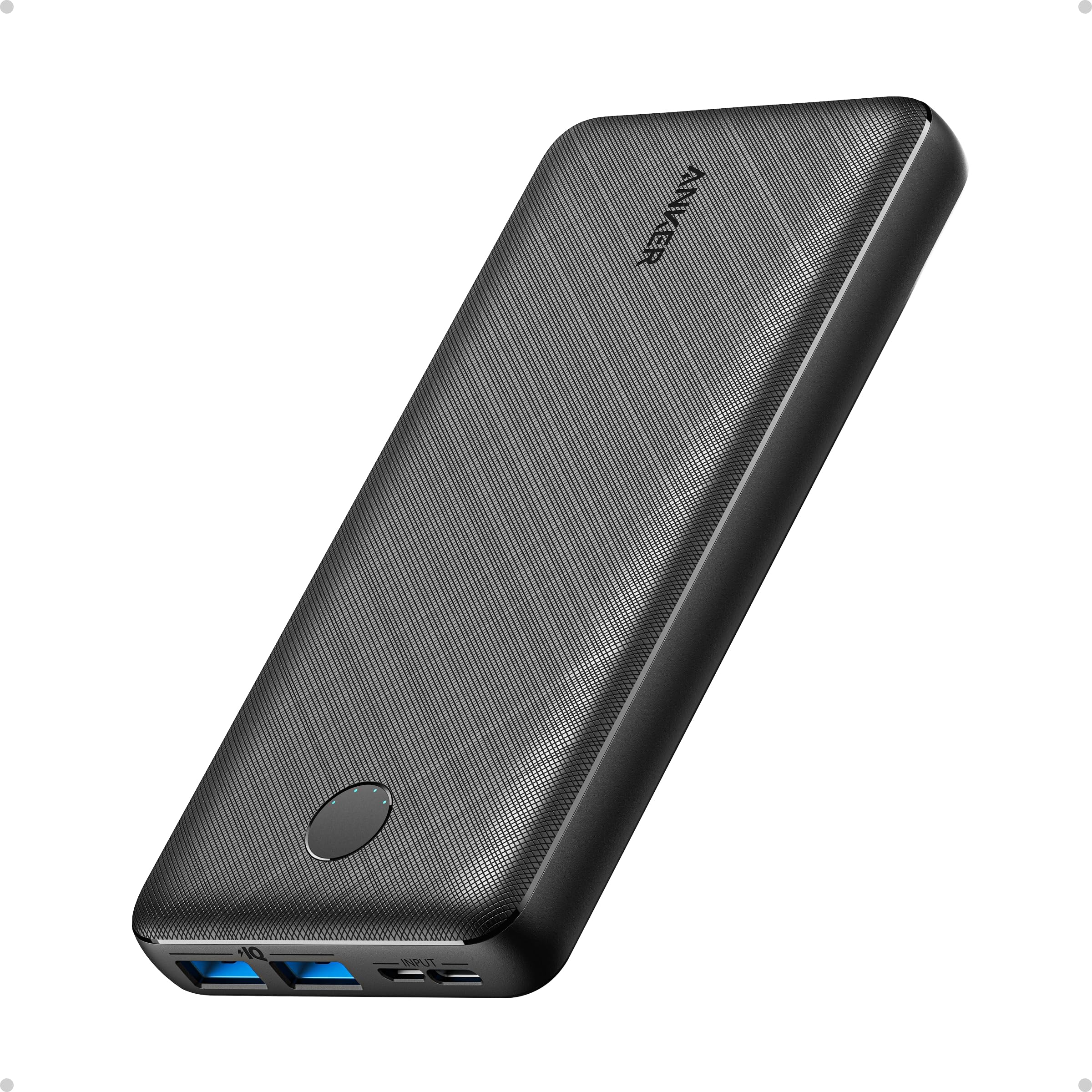 Anker PowerCore Essential 20000 (モバイルバッテリー 20000mAh) 【USB-C入力ポート/PSE技術基準適合/PowerIQ/低電流モード搭載】 iPhone iPad Android 各種対応 (ブラック)商品画像