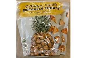 GENERIC Organic Dried Pineapple Tidbits 26 oz (Pack of 1)