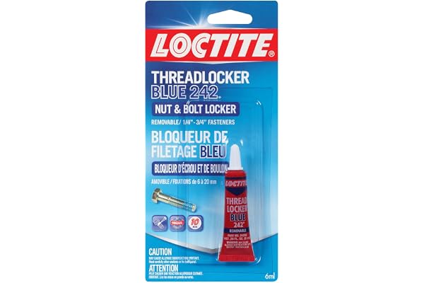 Loctite Threadlocker Blue 242, 0.2 fl oz