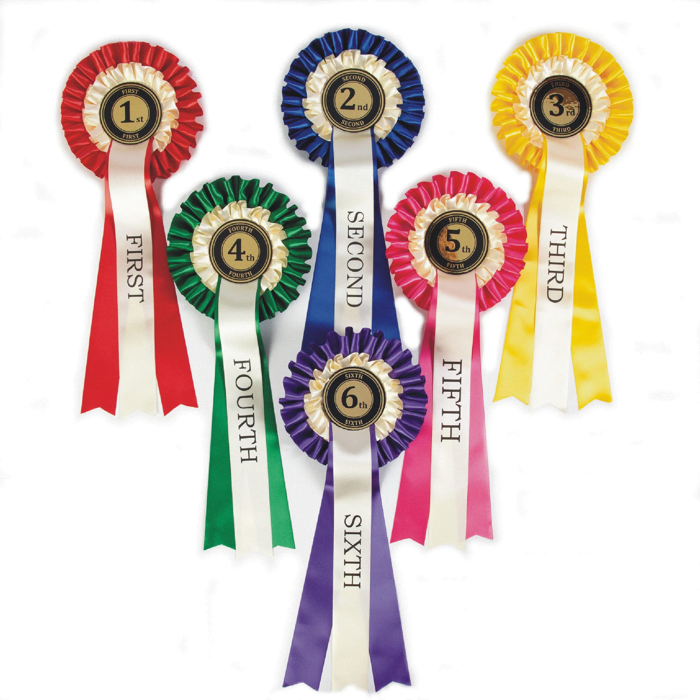Farriers Equine Care Rosettes Set of 1st to 6th place