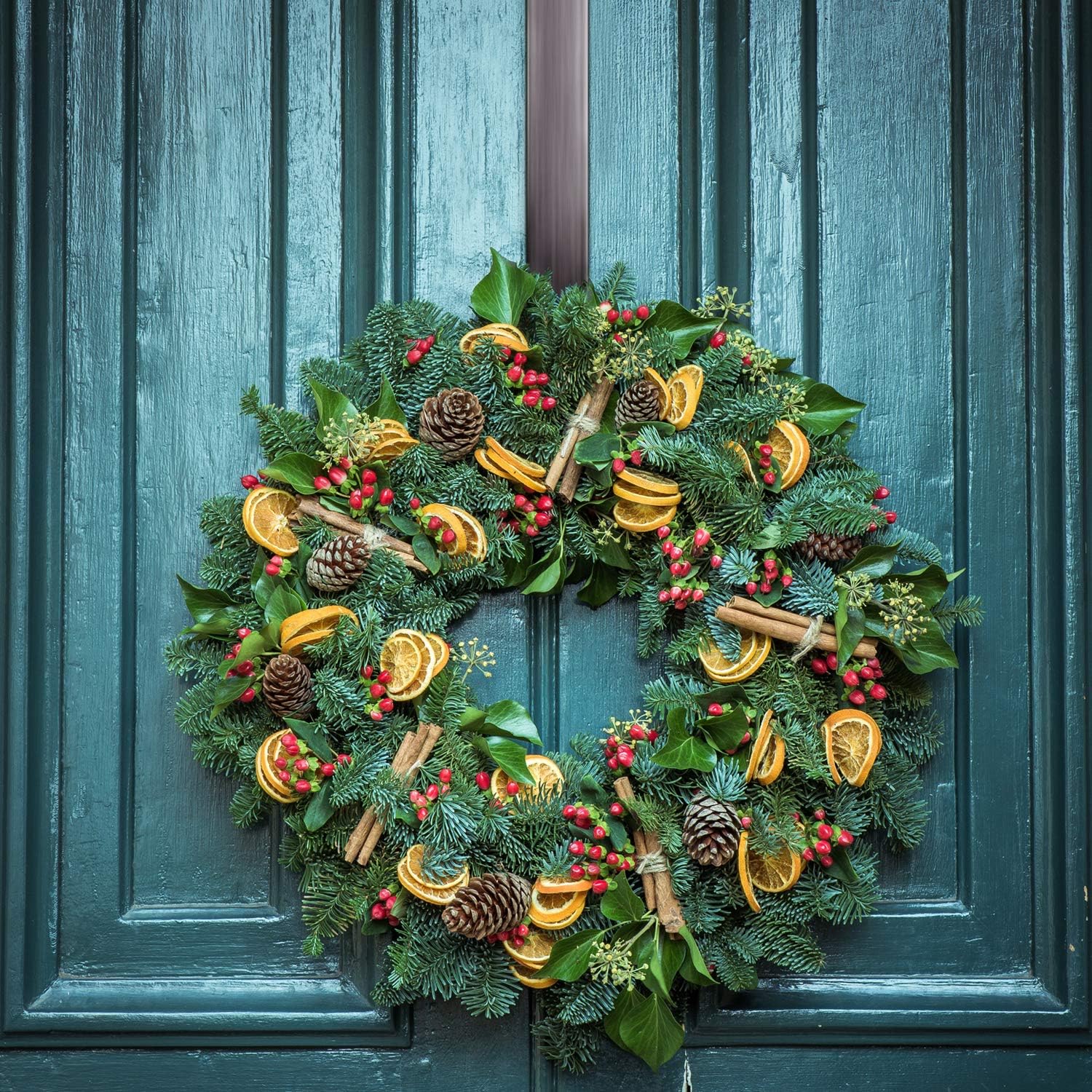 Myfolrena Adjustable Wreath Hanger from 15"-24", Metal Wreath Hook for Front Door, 20lb(Bronze-1 Pack): Home & Kitchen