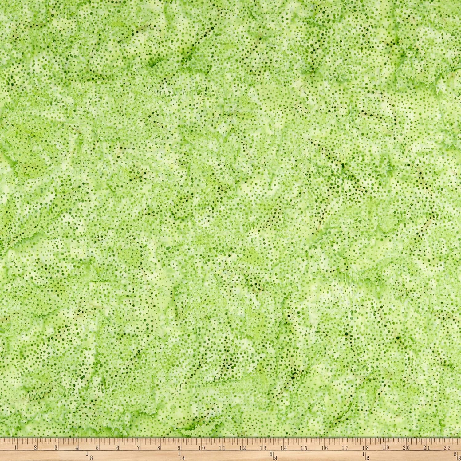 Amazon Com Island Batik Eclectic Garden Mini Dot Lime Fabric By