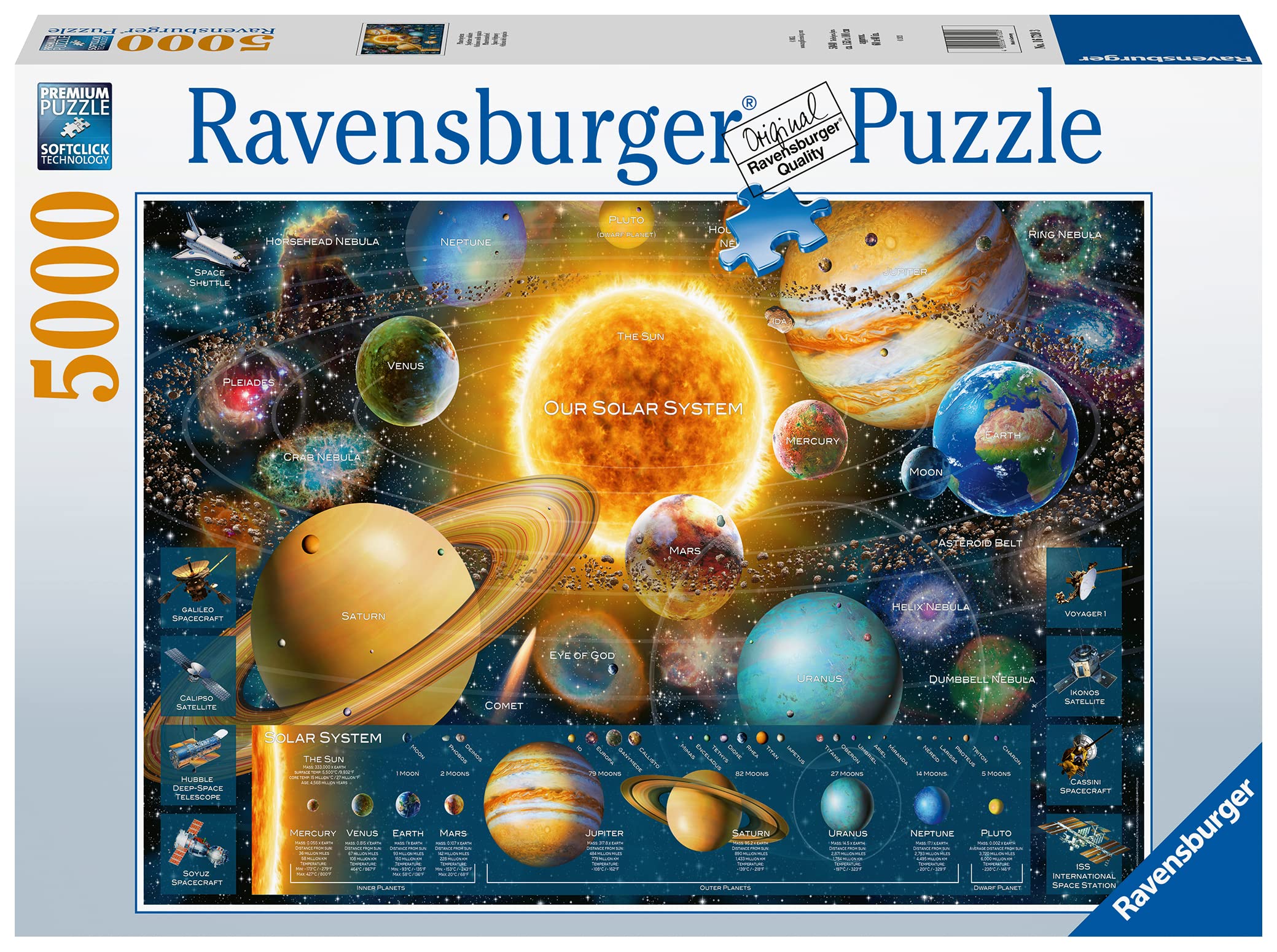 Ravensburger Space Odyssey 5000 Piece Jigsaw Puzzles Adults And Kids Age 12 Years Up