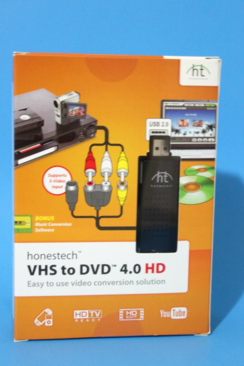 Ht Honestech Honestech Vhs To Dvd 4.0 Hd. Easy To Use Video Conversion Solution Amazon.co.uk