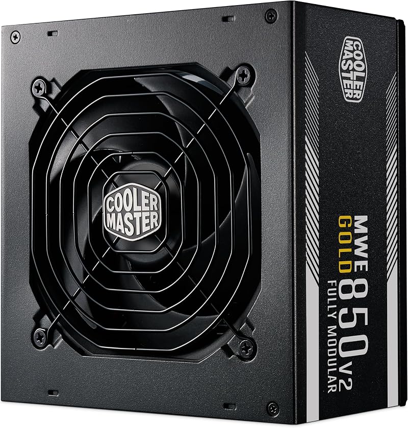 Cooler Master MWE Gold 850 V2 ATX 3.1 Fully Modular PSU UK Plug