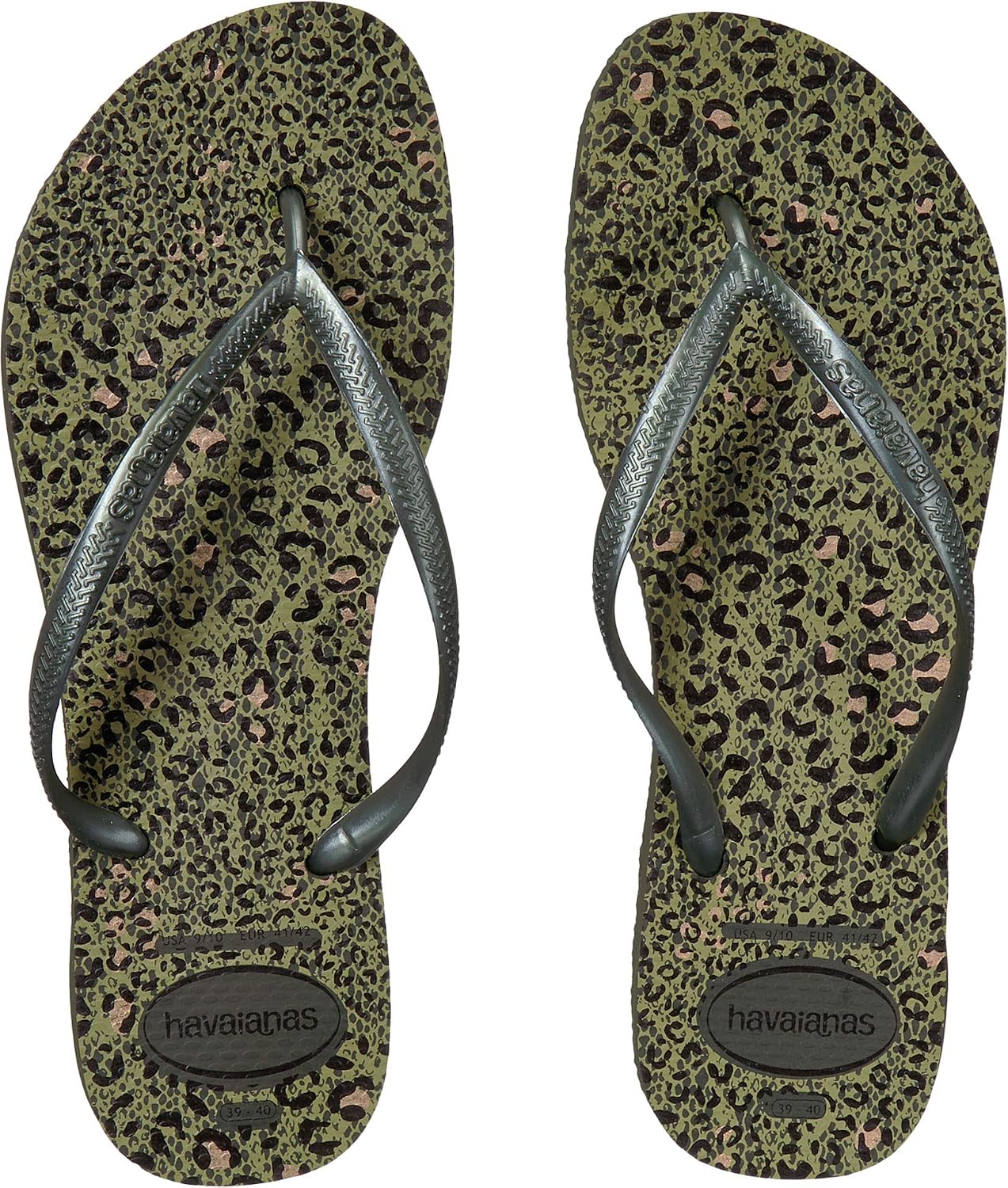havaianas animal flip flops