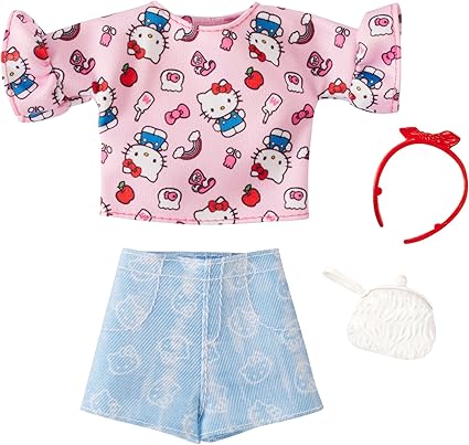 barbie hello kitty fashion pack