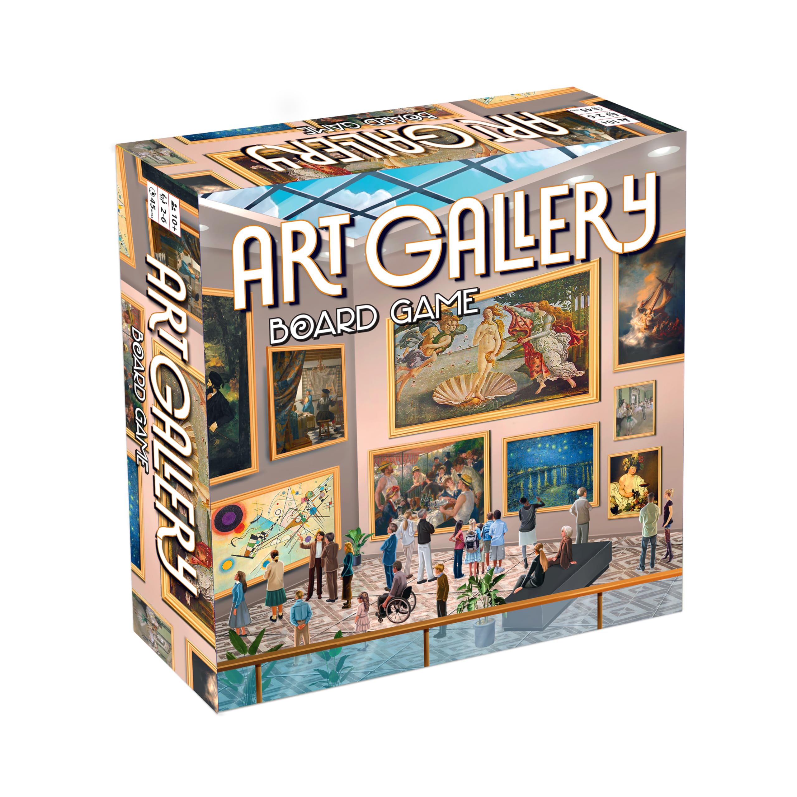 University Games Art Gallery Board Game