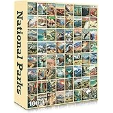 National Parks (#9) – 1000 Piece Jigsaw Puzzle for Adults | Premium European Blue Board | Satin Low-Glare Finish | Ribbon Cut | Bonus Poster | Display-Worthy Box | Printed in USA | Final Piece Puzzles