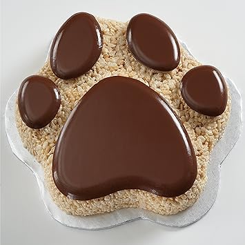 paw print cakes