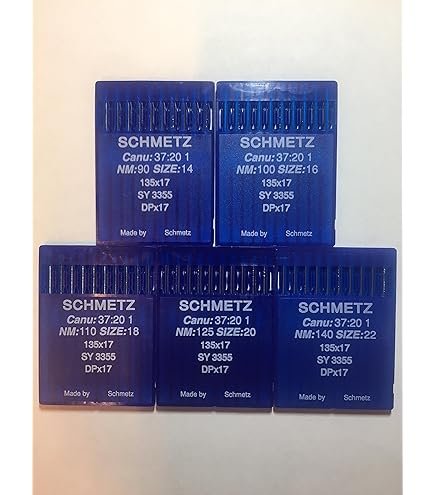 thumbnail image 2 of 20-Pack Industrial Sewing Machine Needles - 135X17 DPX17 SY3355 For Walking Foot Machines 2 of 12