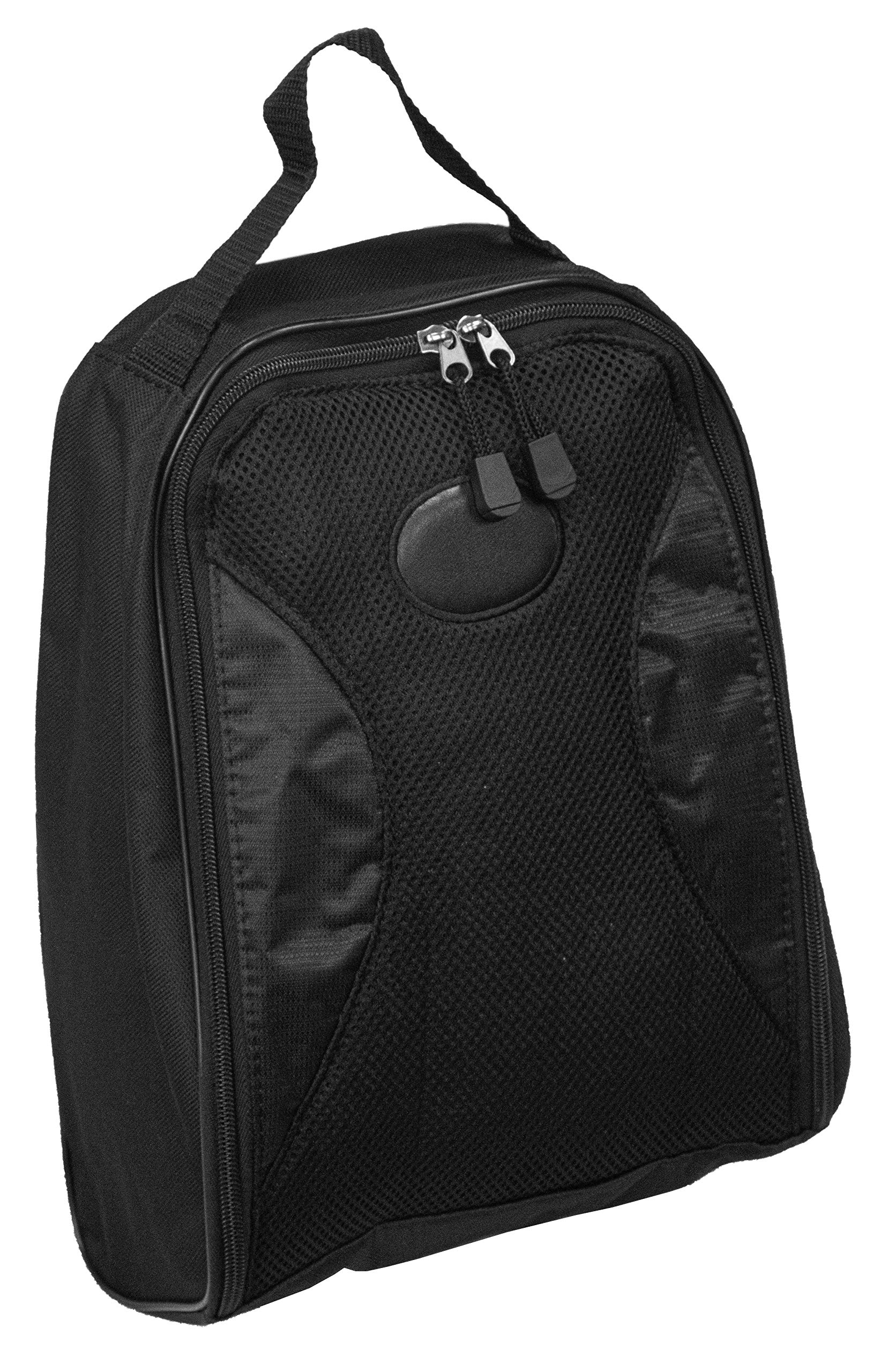 Longridge EZE Golf Shoe Bag - Black,