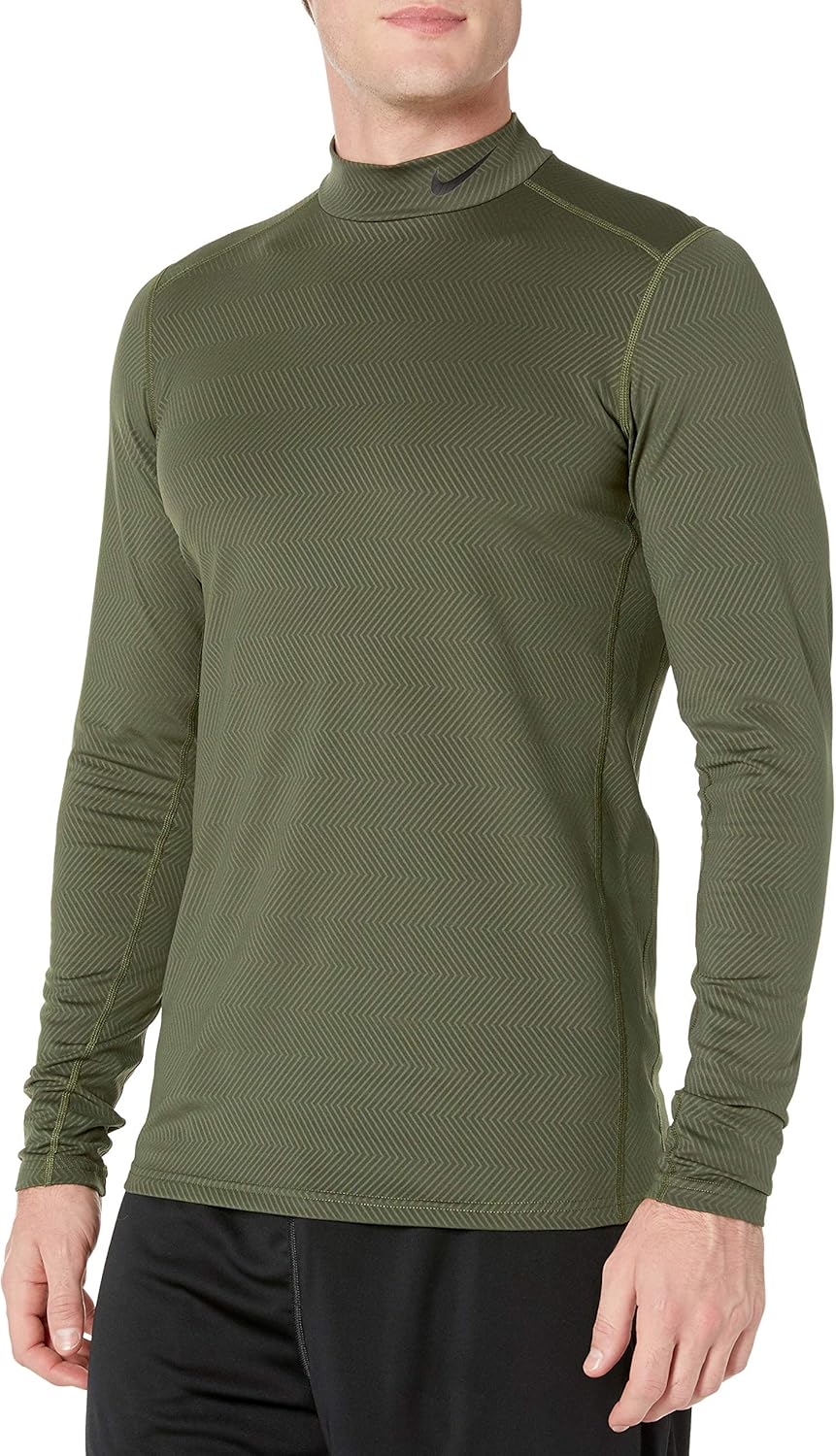 nike mock neck base layer