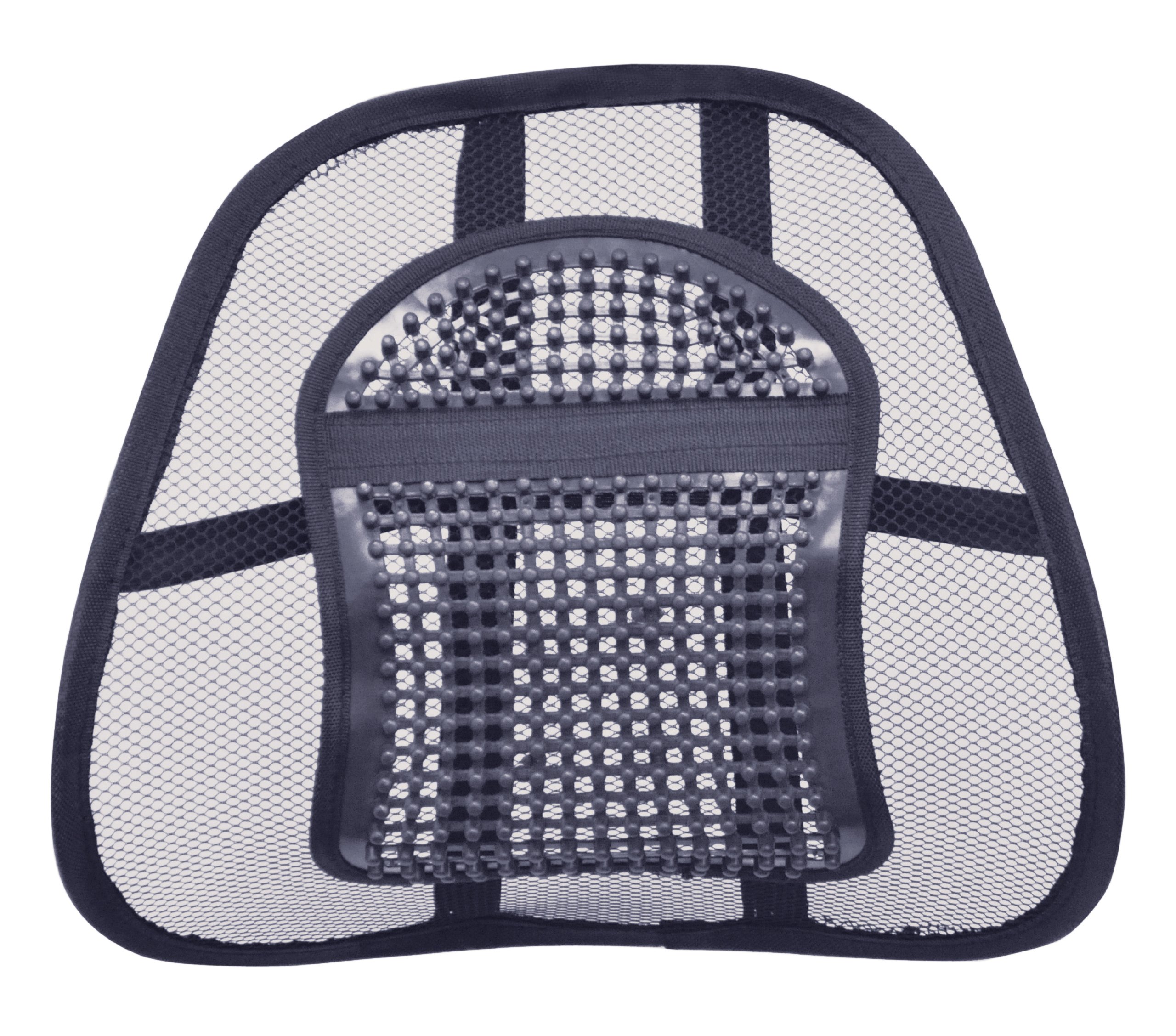 Air Flow Lumbar Support Cushion Relieves Pressure on the Spine Air Flow Mesh Fabric, Keep Cool Therapy/Orthopaedic Pillow, Back Support Office Chair Car Seat Reduce Tension in the Back