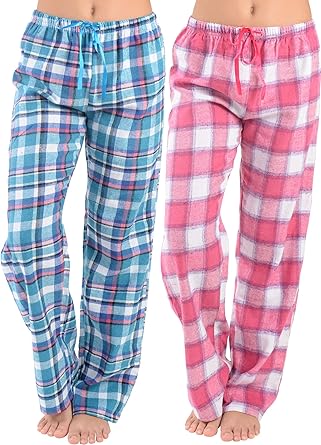 flannel pj bottoms women