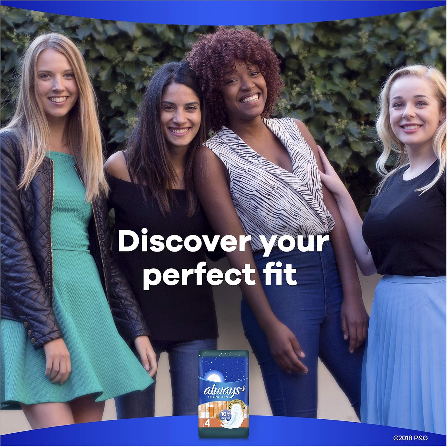 Always Ultra Thin, Size 4, Overnight Pads With Wings, Unscented, 52 Count (Pack of 3): Health & Personal Care