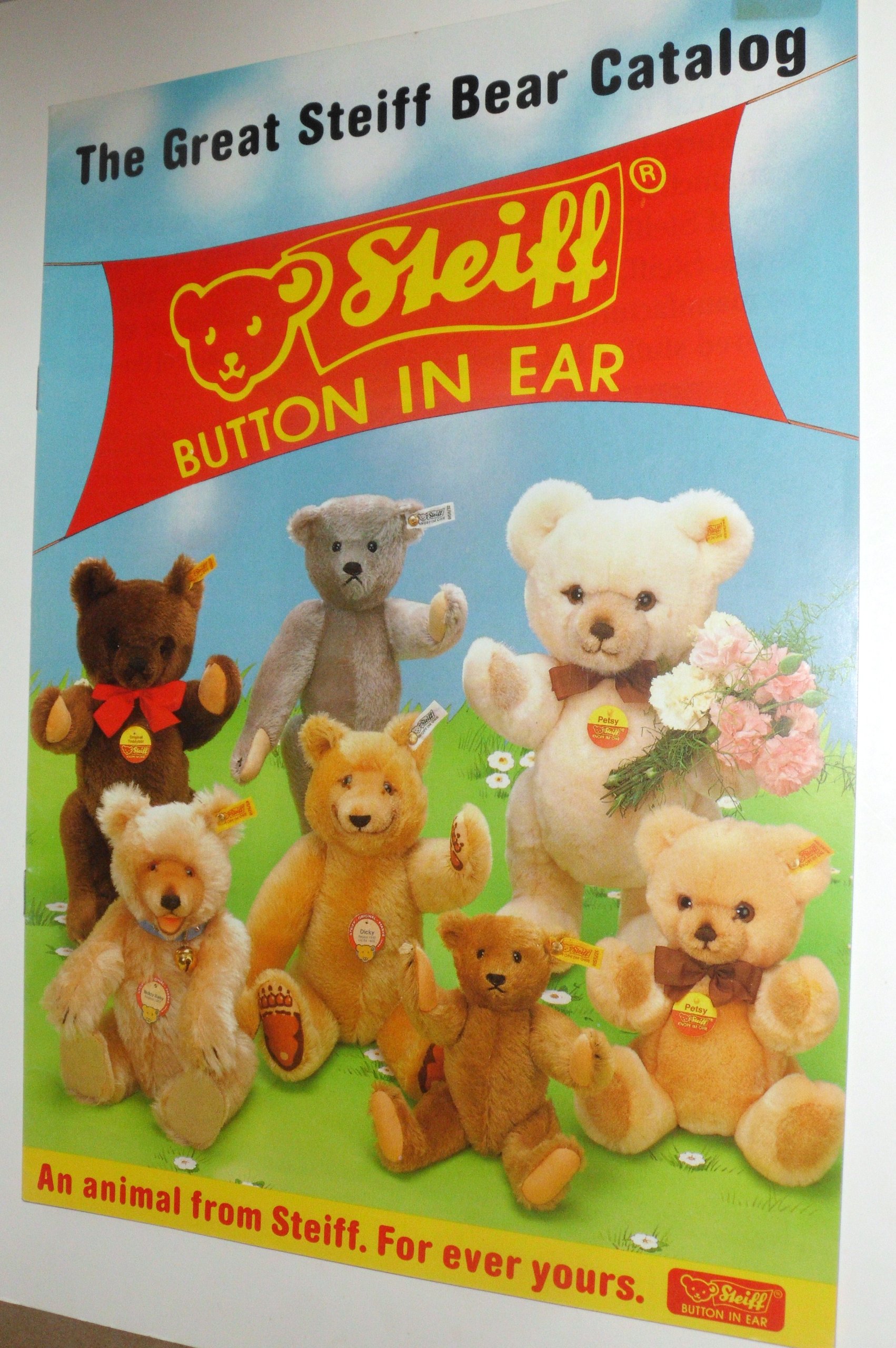 steiff bear button ear