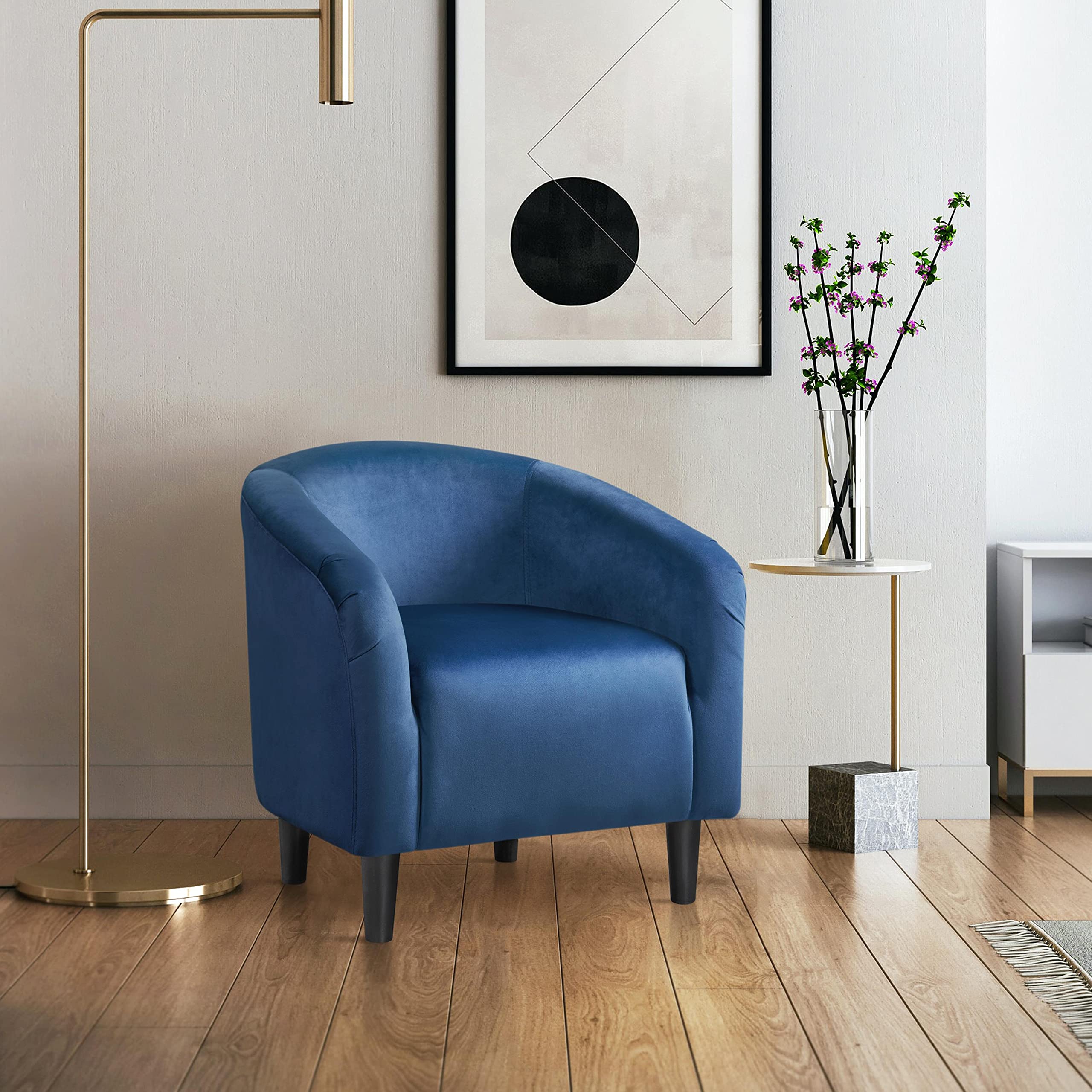 Velvet Club Chair