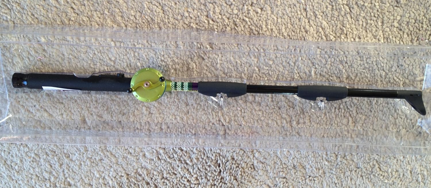 Fisherman Fishing Pole Rod Reel Butane Grill Lighter BBQ