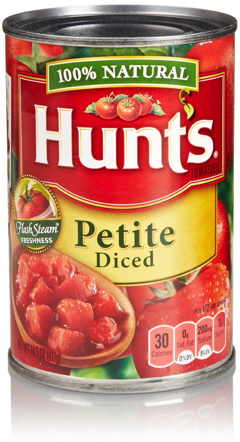 Hunts Petite Diced Tomatoes Nutrition Runners High Nutrition