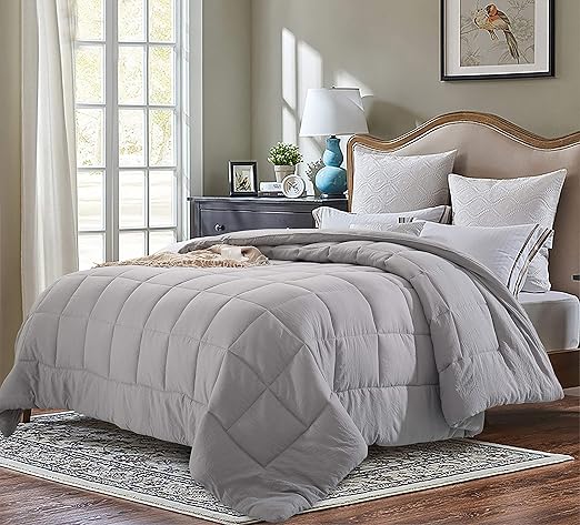 Amazon Com Evolive All Season Pre Washed Soft Microfiber White