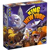 IELLO: King of New York, 6 Monsters, Enthralling Theme, Simple, Fast-Paced, Strategy Board Game, for 2 to 6 Players, Ages 10 and Up