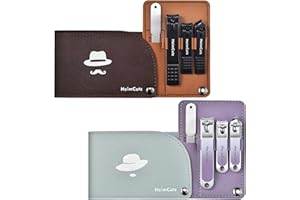 BDBKYWY Toenail and Finger Nail Clippers Set: Separate Personal Nail Cutter Set for Men and Women, Travel Fingernail & Toe Nail Trimmer kit for Adult, Ideal for Wedding Gifts and Engagement Gifts for Couples