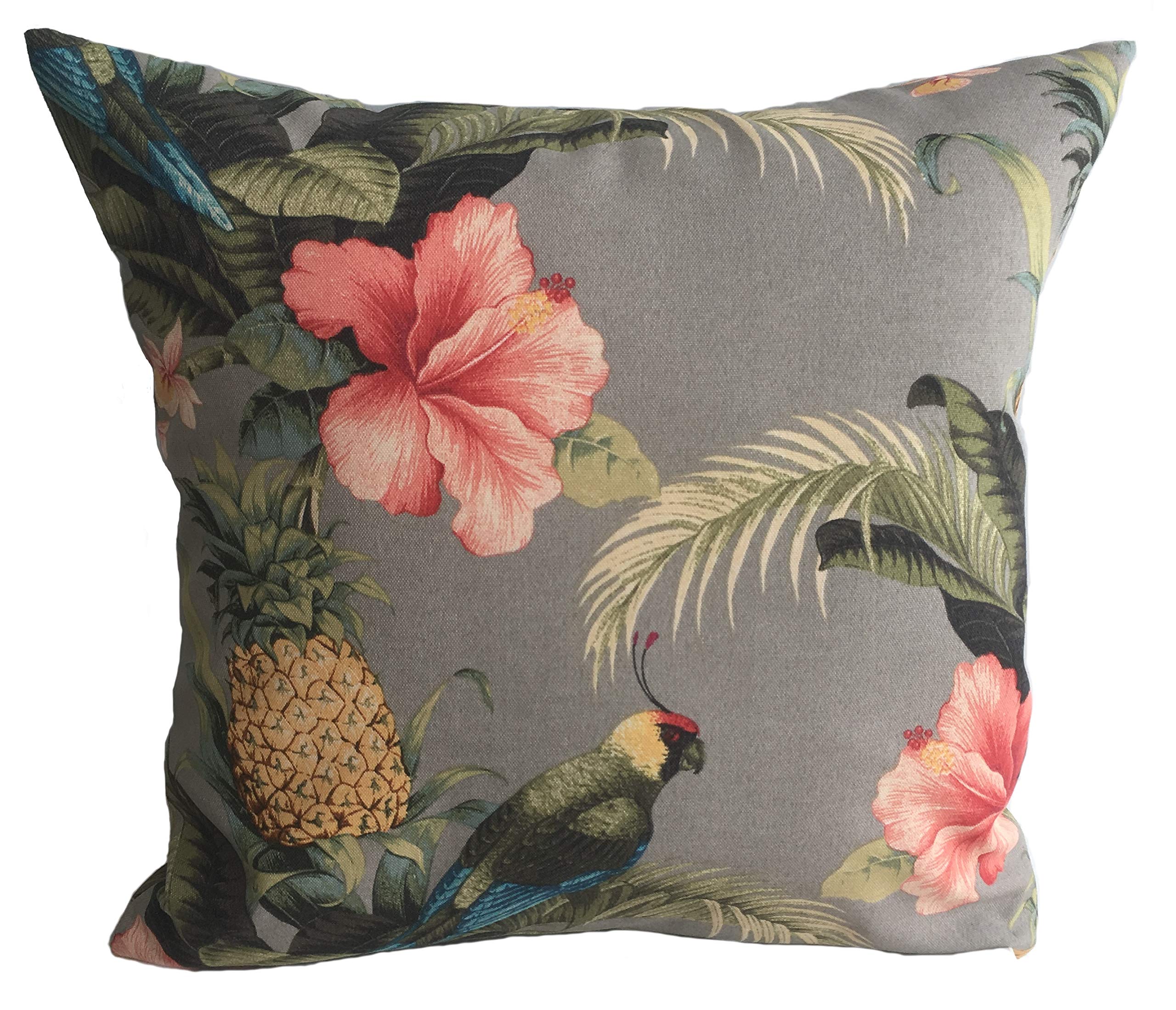 Ragged Rose 44x44 cm Garden Cushion Covers - Showerproof, Non-Fading & Reversible Sofa Cushion Covers - Printed Outdoor Seat Cushion Covers for Garden & Patio โ image 1